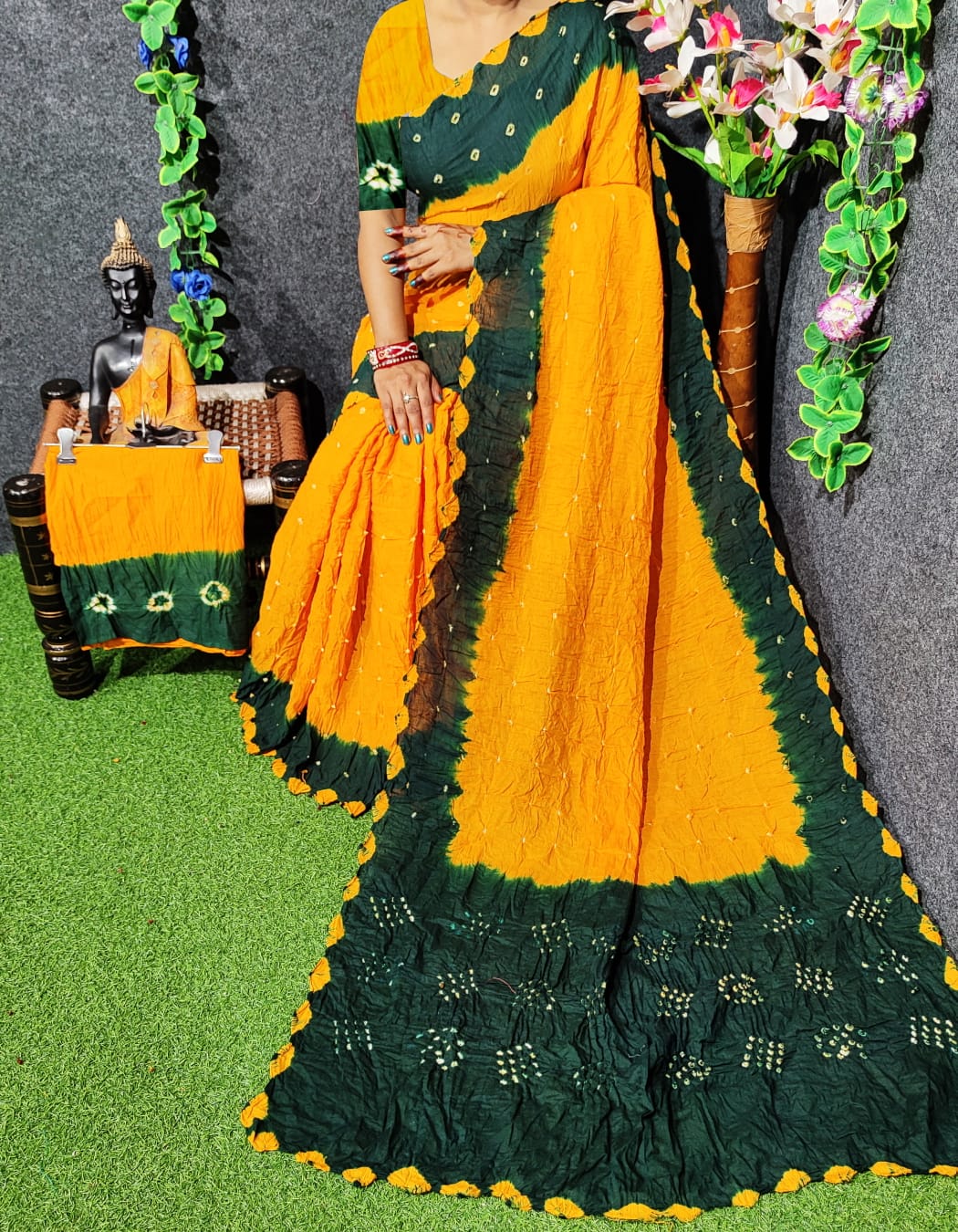 Radhe By Vip Bandhani Printed Sarees Catalog